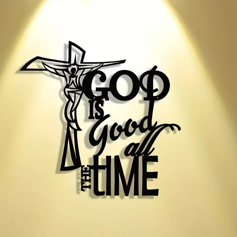 God is Good All the Time Wall Decor Custom 3D Factory
