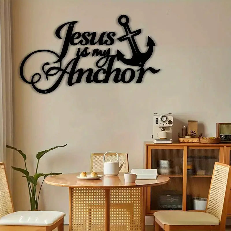 Jesus is my Anchor Acrylic Wall Decoration
