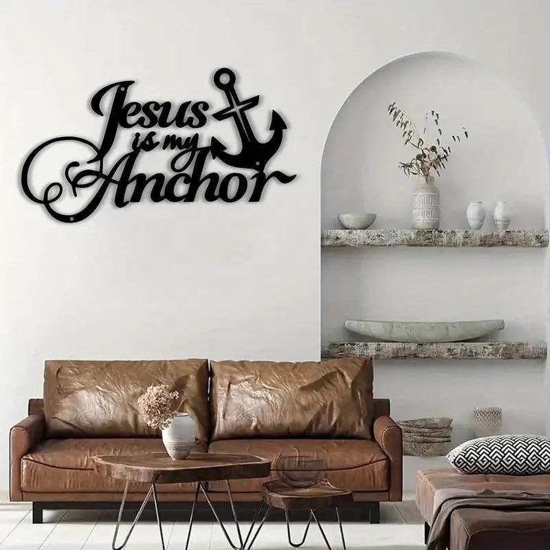 Jesus is my Anchor Acrylic Wall Decoration