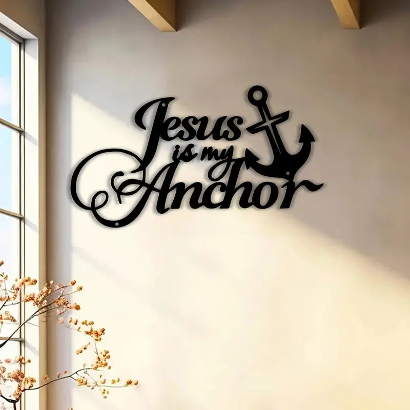 Jesus is my Anchor Acrylic Wall Decoration