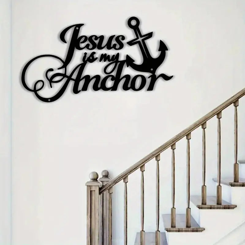 Jesus is my Anchor Acrylic Wall Decoration