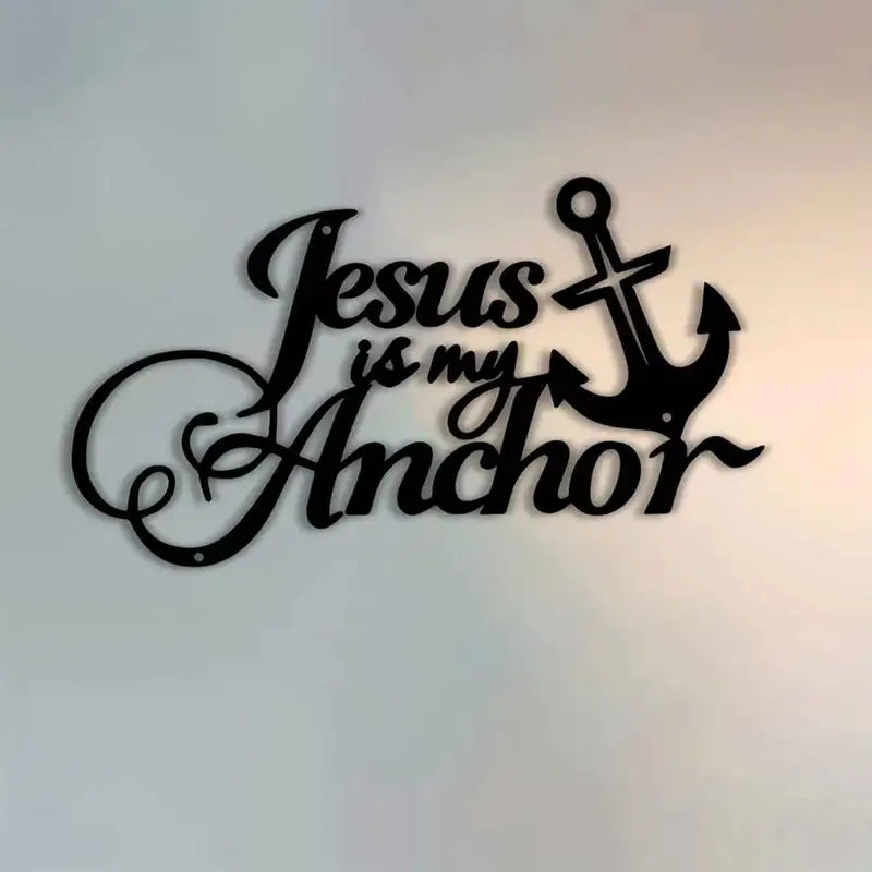 Jesus is my Anchor Acrylic Wall Decoration