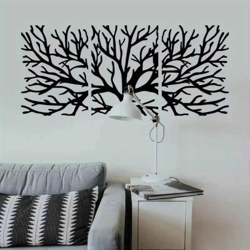 3 Piece Tree of Life Acrylic Wall Decoration