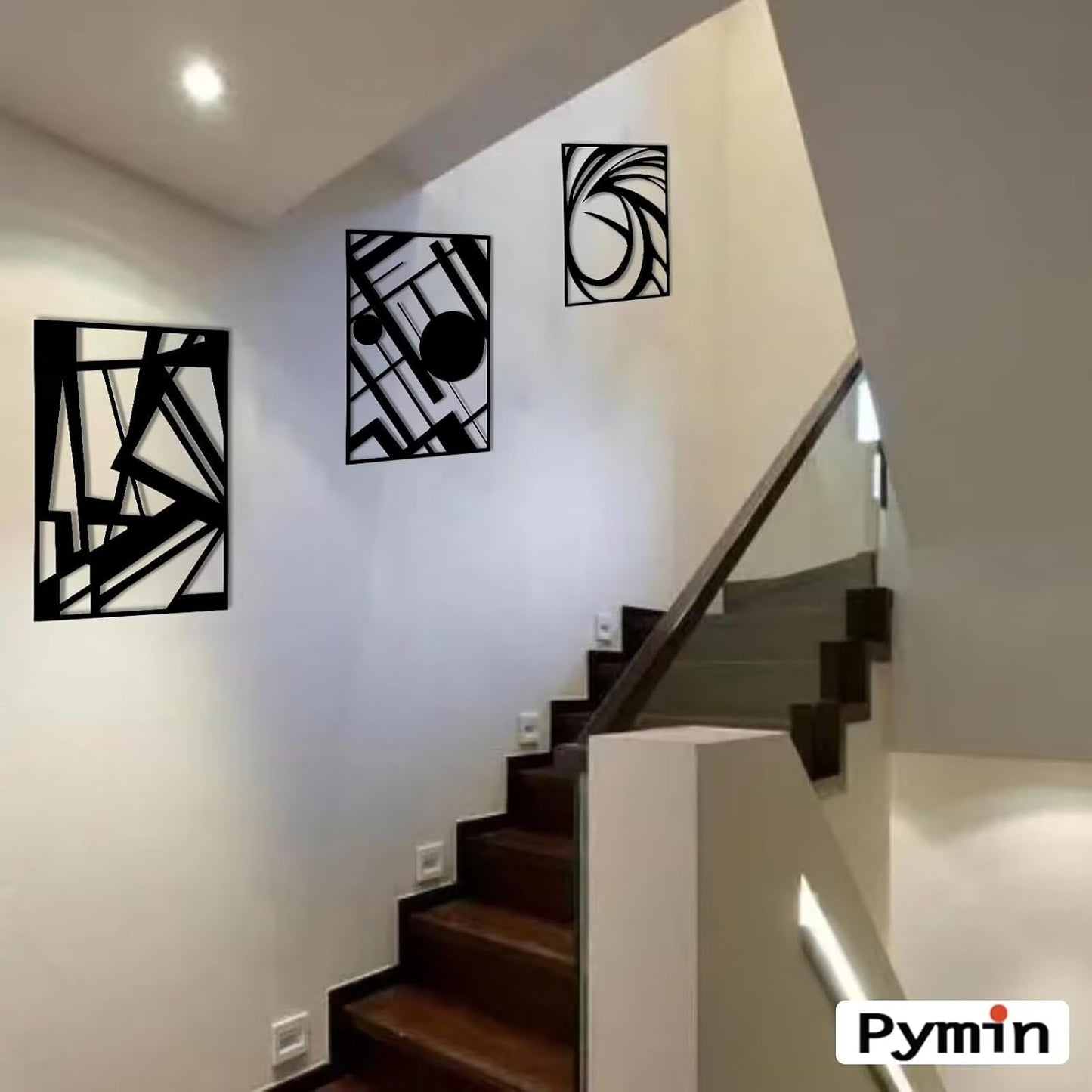 4-Piece Abstract Acrylic Wall Decoration V3