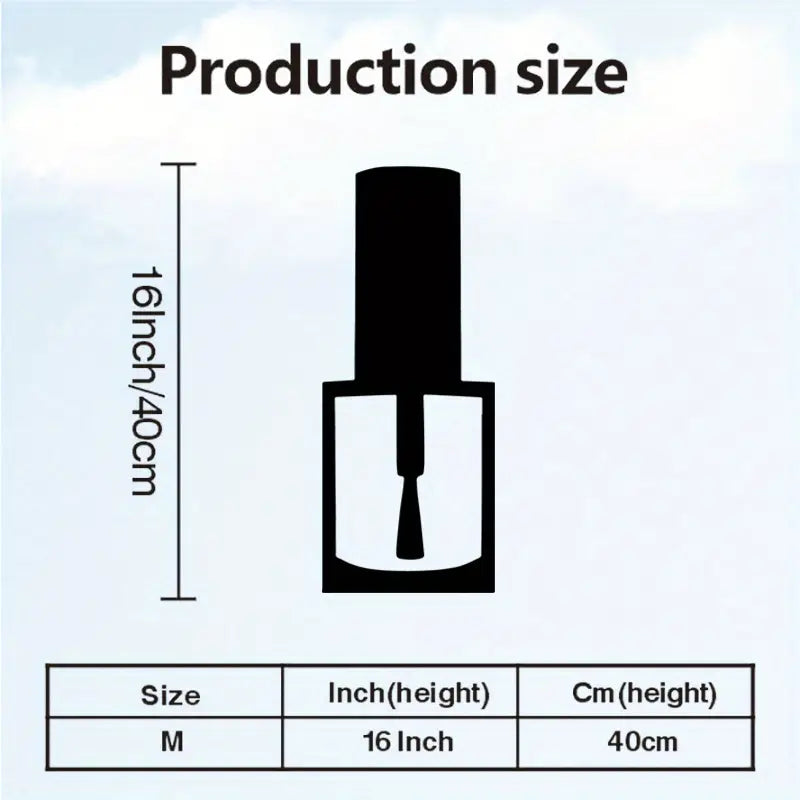 Nail Polish Acrylic Wall Decoration Custom 3D Factory