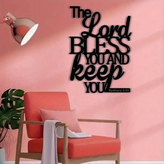 Numbers 6:24 Acrylic Wall Decoration Custom 3D Factory