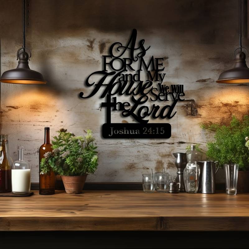 Joshua 24:15 Acrylic Wall Decoration Custom3D Factory