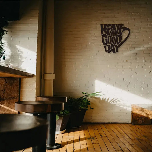 Good Day Mug Acrylic Wall Decoration Custom 3D Factory