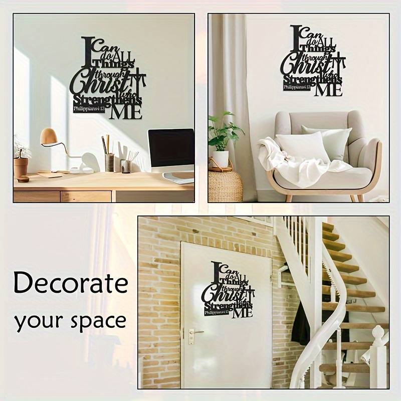 Philippians 4:13 Acrylic Wall Decoration Custom3D Factory