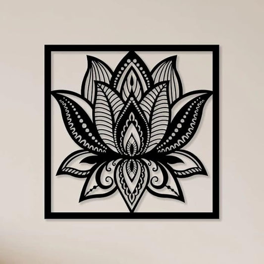 Lotus Flower Acrylic Wall Decoration Custom3D Factory