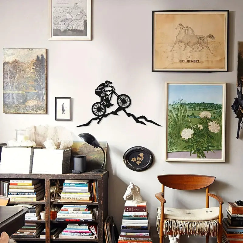 Mountain Bike Acrylic Wall Decoration Custom 3D Factory