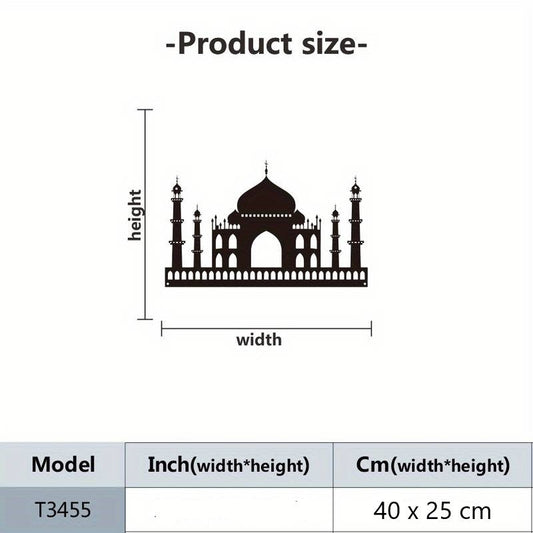 Taj Mahal Acrylic Wall Decoration Custom 3D Factory