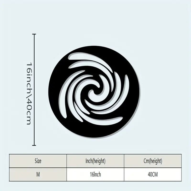 Vortex Spiral Acrylic Wall Decoration Custom 3D Factory