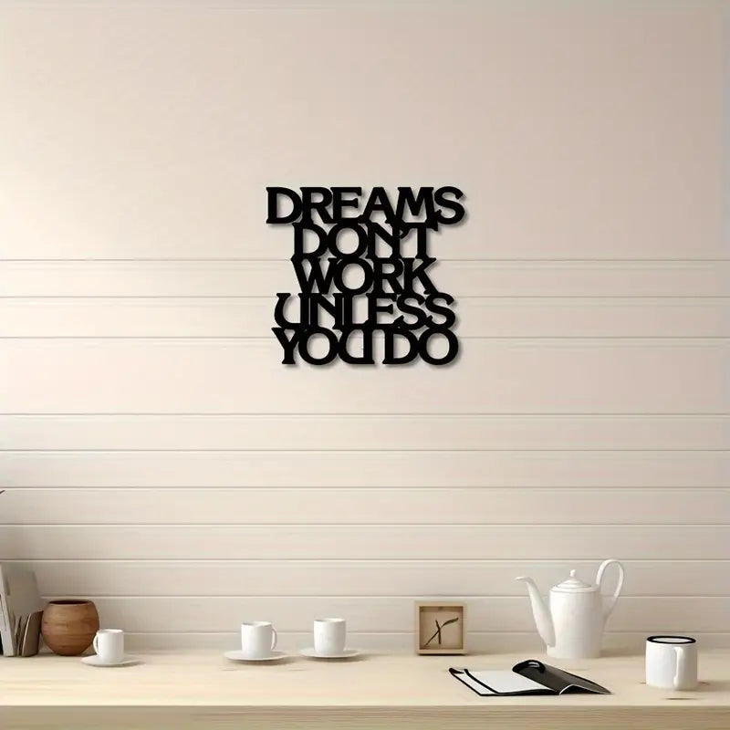 Dreams Acrylic Wall Decoration Custom 3D Factory