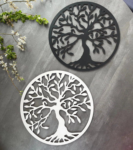Olive Tree of Life Acrylic Wall Decoration Custom 3D Factory