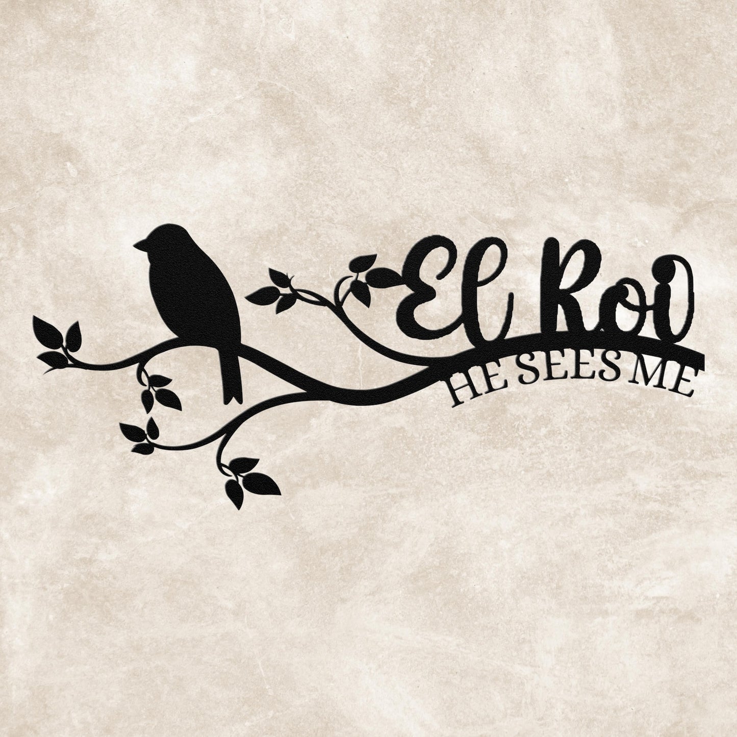 El-Roi: The God Who Sees Me Acrylic Wall Decoration