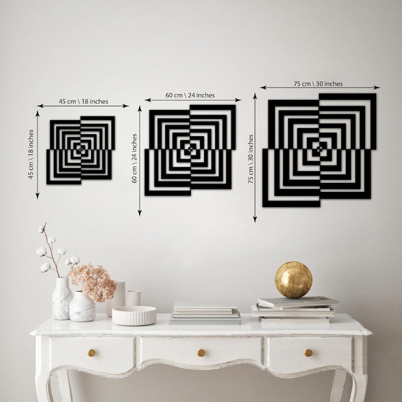 Abstract Phantom Acrylic Wall Decoration Custom 3D Factory