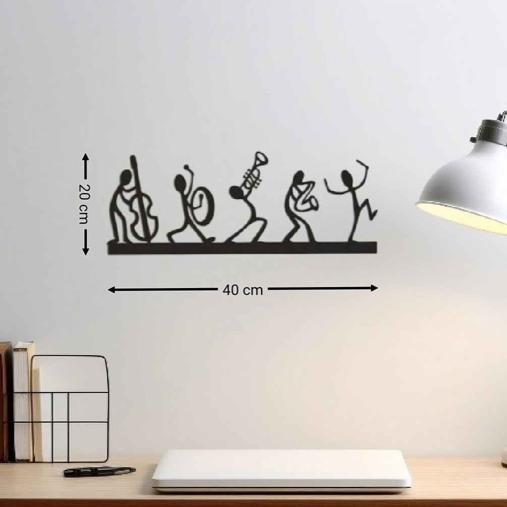 Music Band Acrylic Wall Decoration Custom 3D Factory