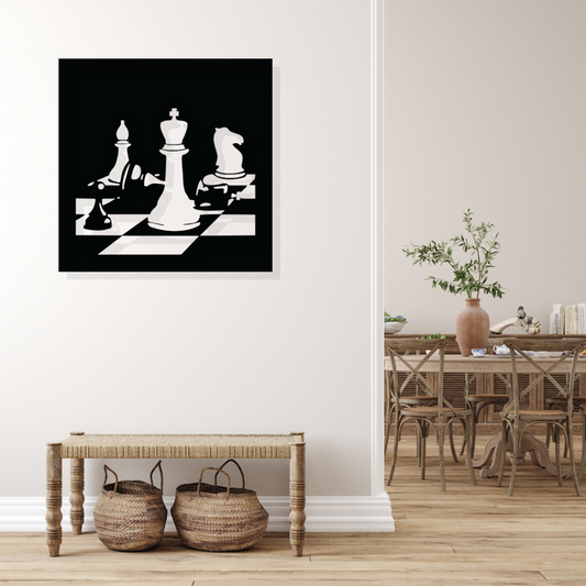 Artrooms Chess Pieces Acrylic Wall Decoration