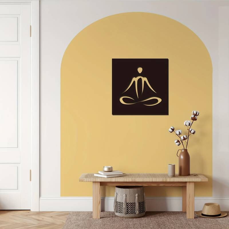 Meditate Acrylic Wall Decoration