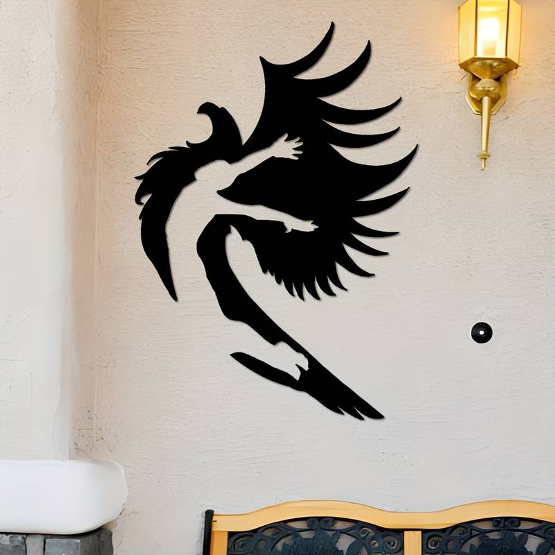 Man in Eagle Acrylic Wall Decoration