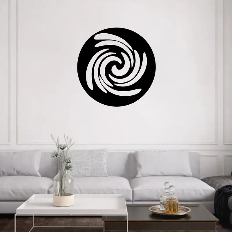 Vortex Spiral Acrylic Wall Decoration Custom 3D Factory