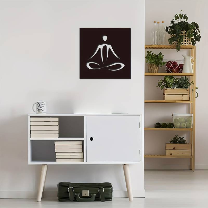 Meditate Acrylic Wall Decoration