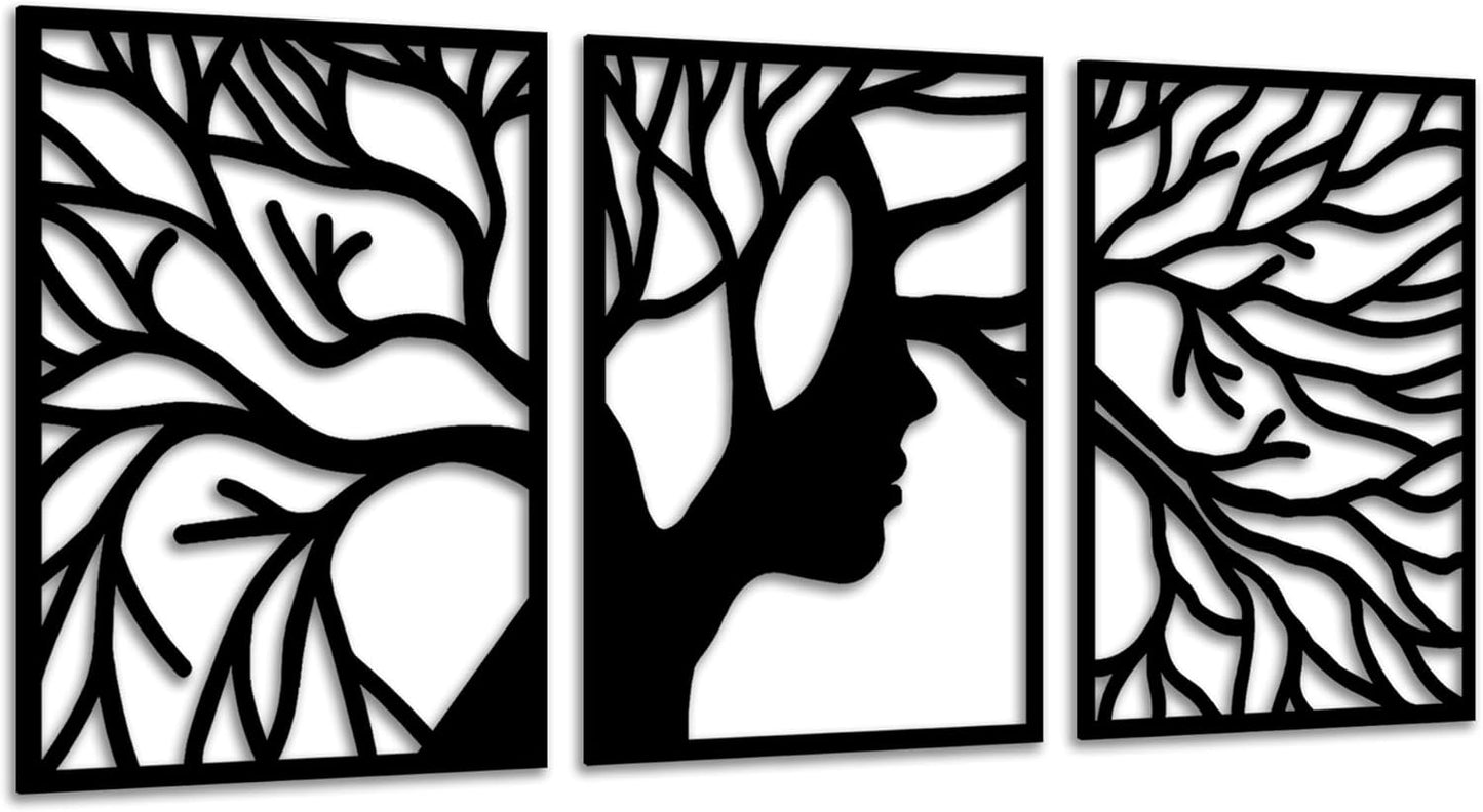 Facial Tree Acrylic Wall Decoration