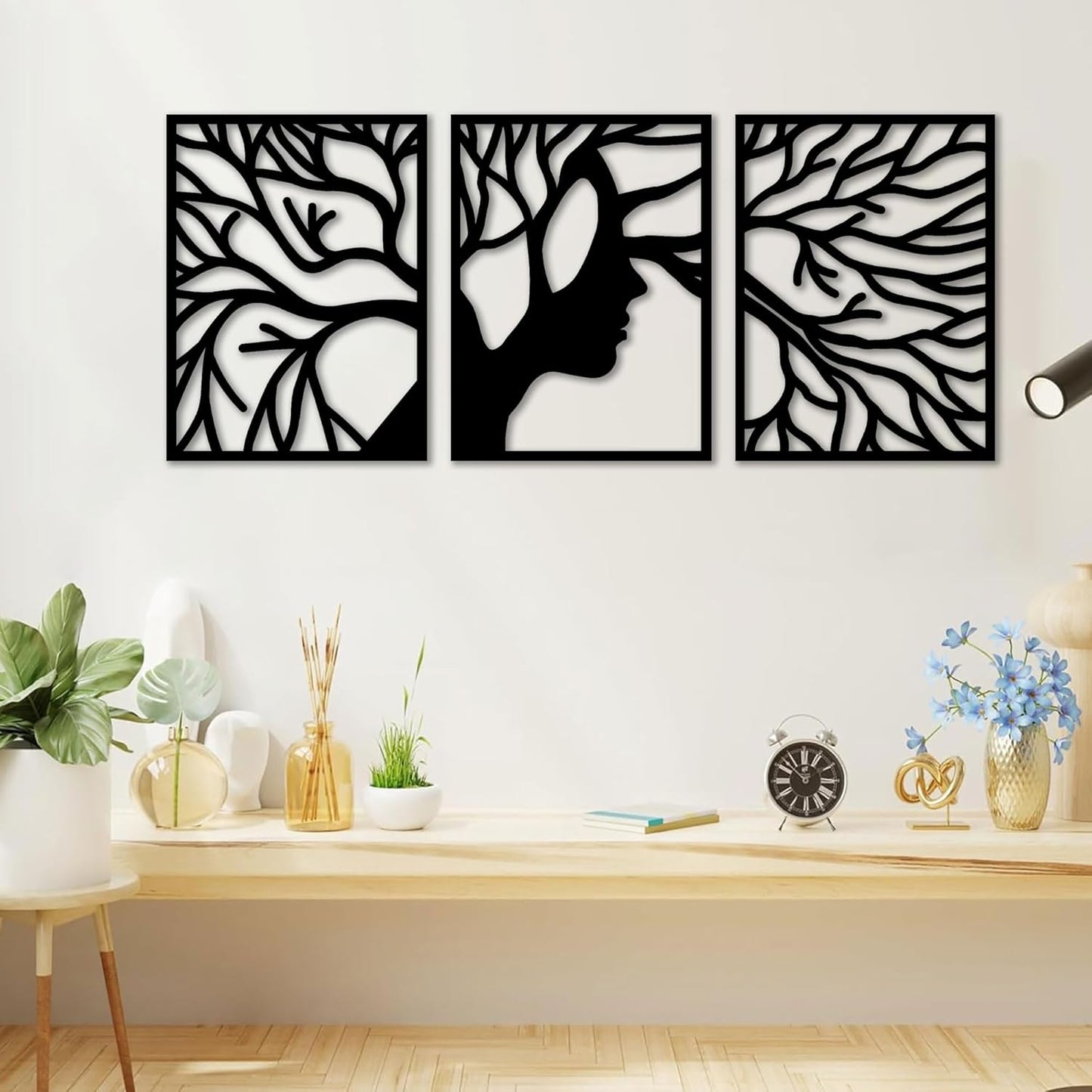 Facial Tree Acrylic Wall Decoration