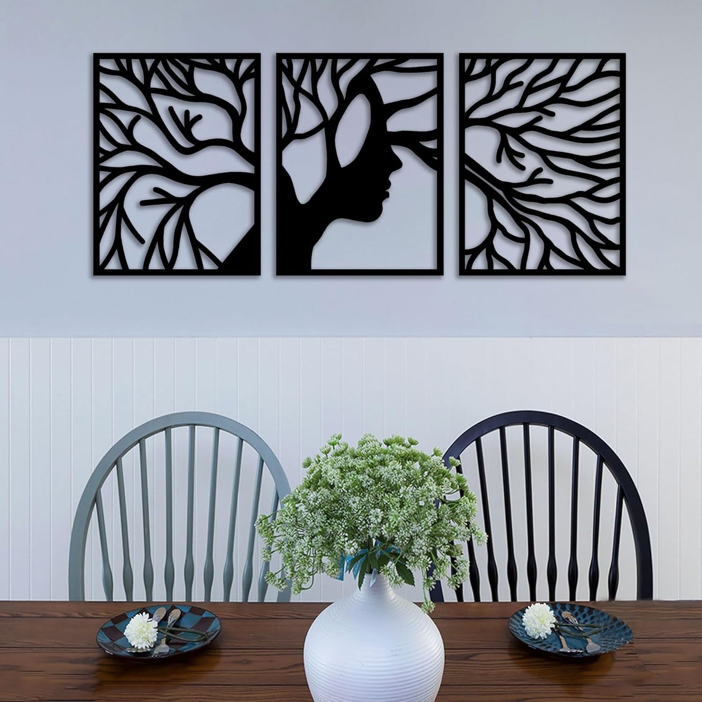 Facial Tree Acrylic Wall Decoration