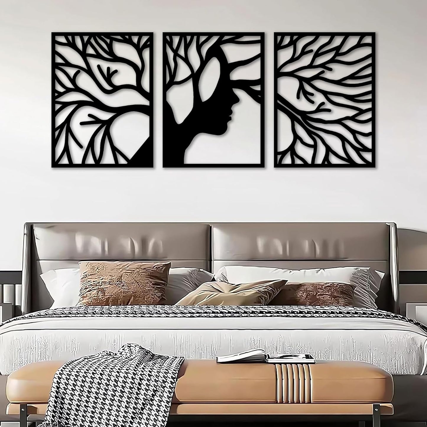 Facial Tree Acrylic Wall Decoration