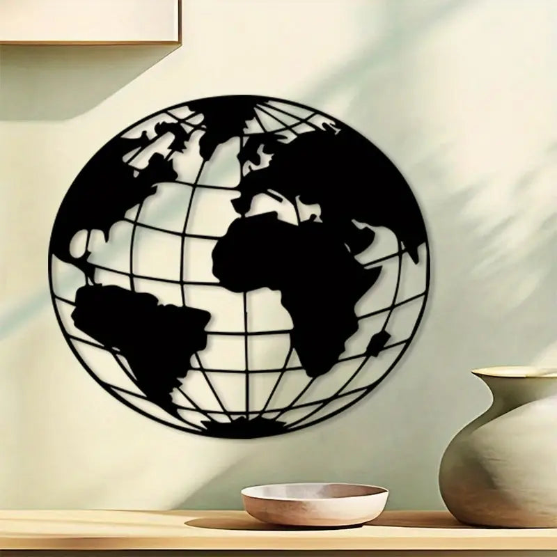 Atlas Acrylic Wall Decoration