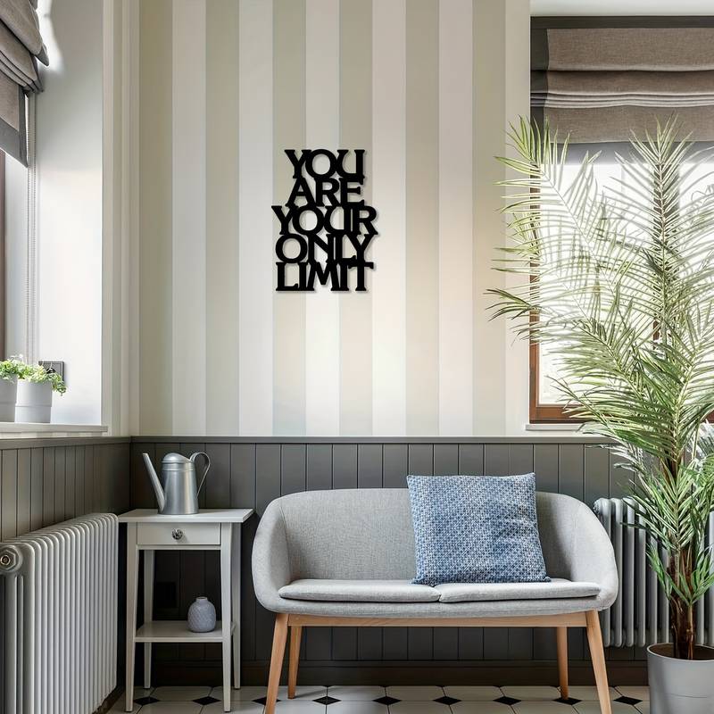 You Are Your Only Limit Acrylic Wall Decoration