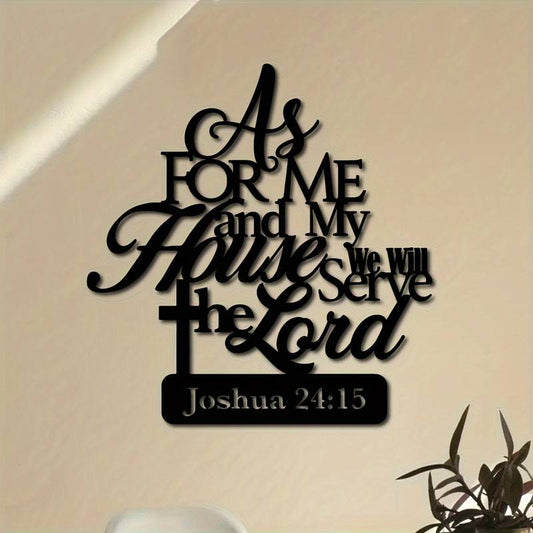 Joshua 24:15 Acrylic Wall Decoration