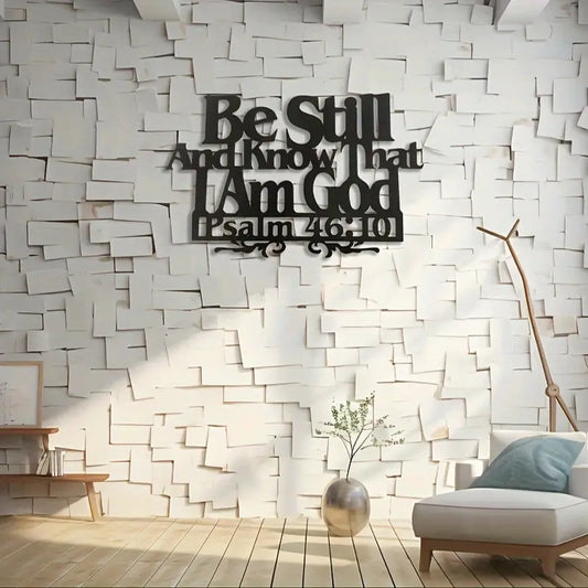 Be Still Acrylic Wall Decoration