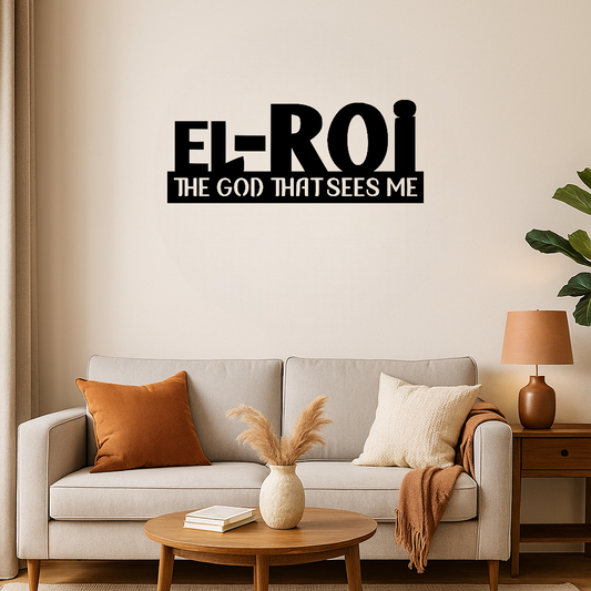 El-Roi  Acrylic Wall Decoration