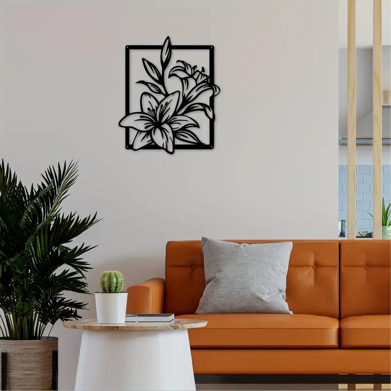 Lilies Acrylic Wall Decoration