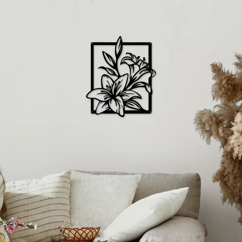 Lilies Acrylic Wall Decoration