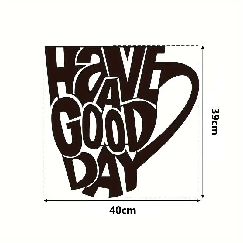 Good Day Mug Acrylic Wall Decoration