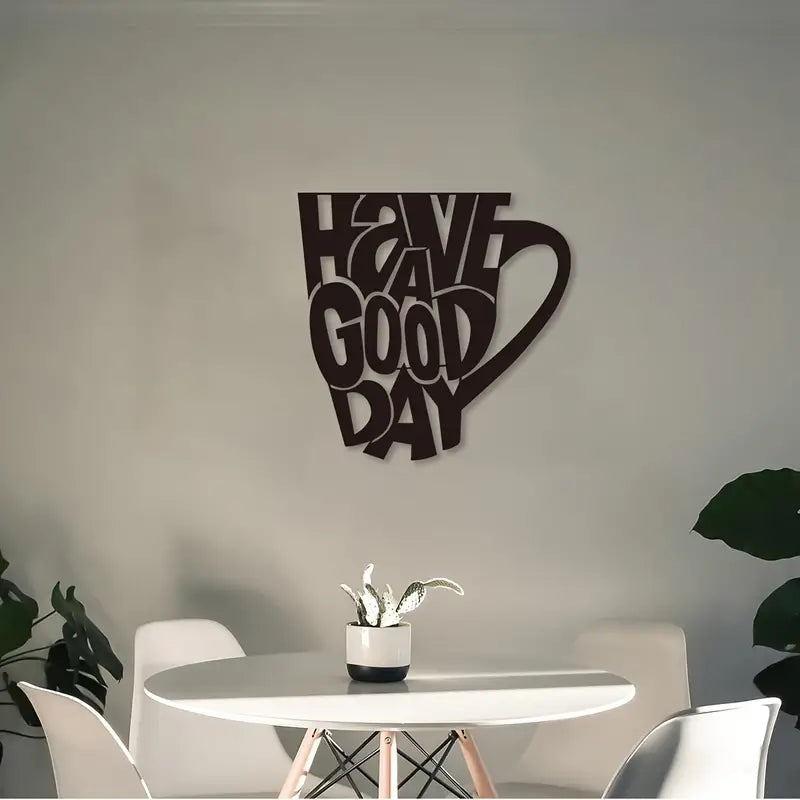 Good Day Mug Acrylic Wall Decoration