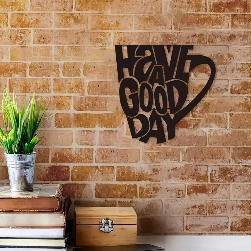 Good Day Mug Acrylic Wall Decoration