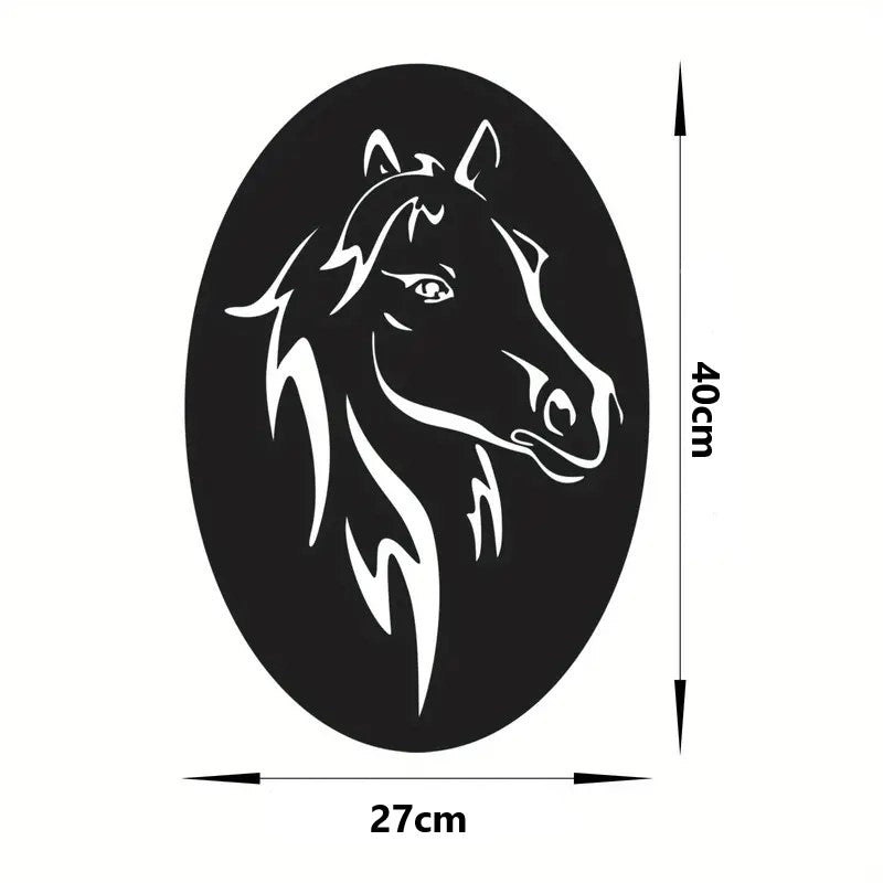 Horse Clipart Acrylic Wall Decoration