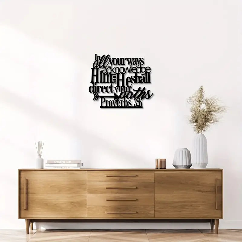In All Your Ways Wall Decor - Proverbs 3:6