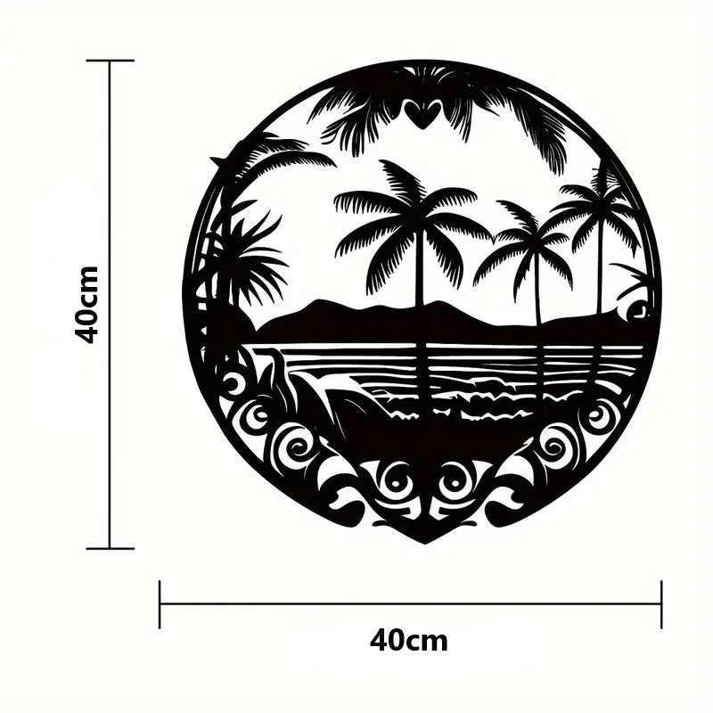 Dream Island Acrylic Wall Decoration