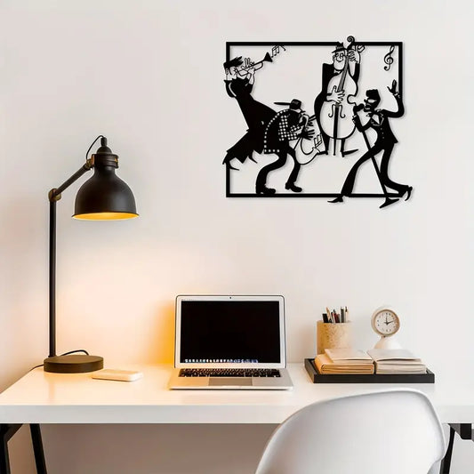 Jazz Band Acrylic Wall Decoration