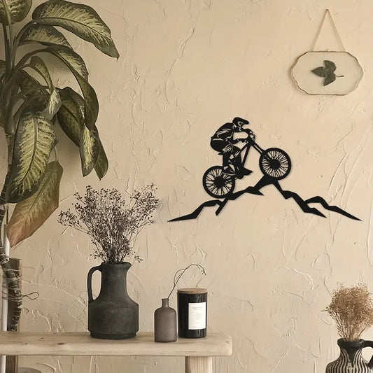 Mountain Bike Acrylic Wall Decoration