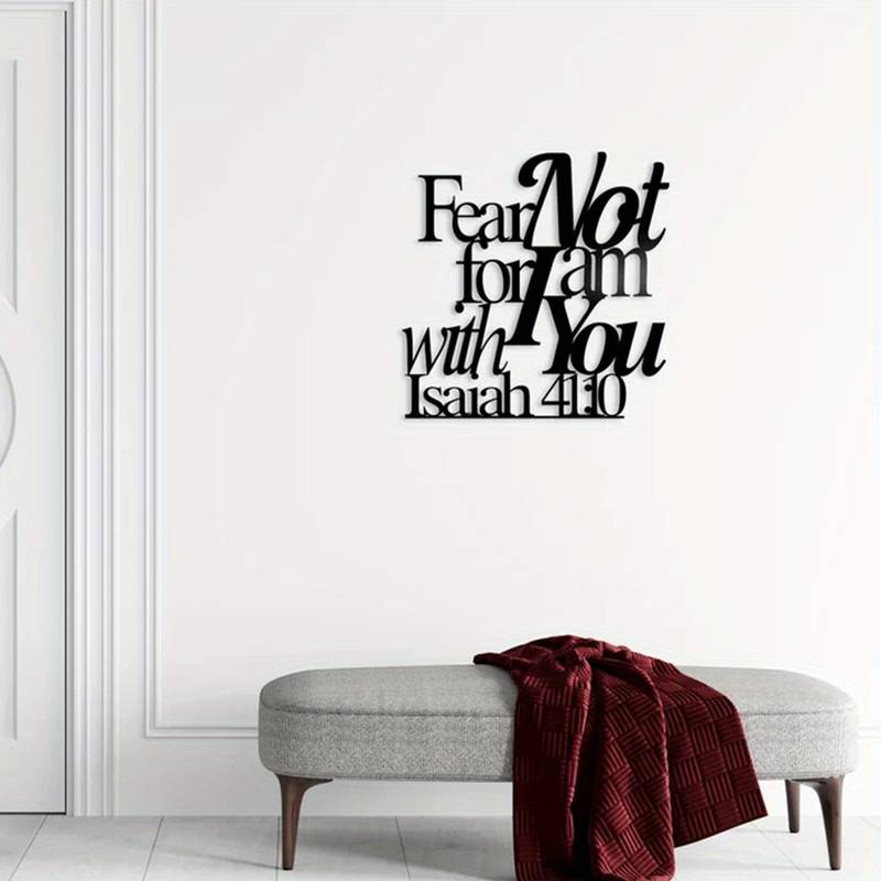 Fear Not For I Am With You Wall Decor