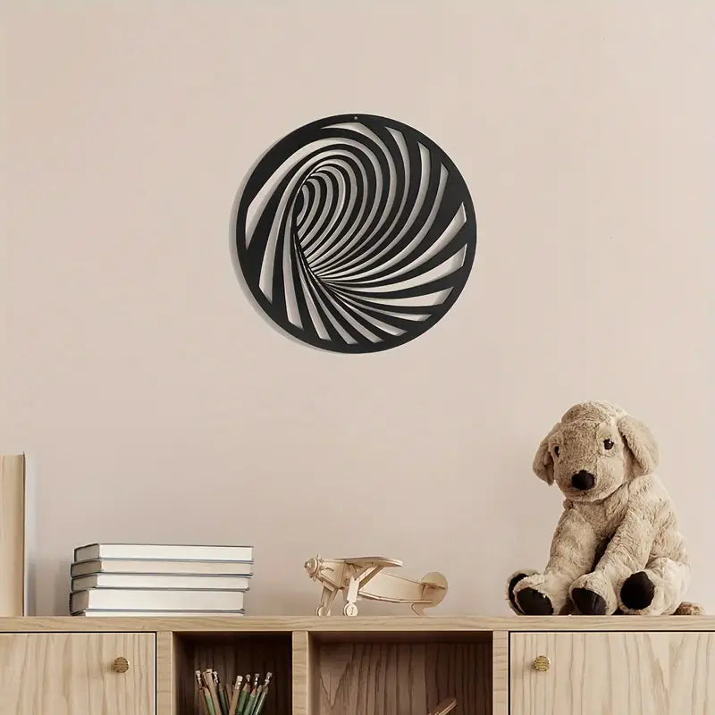 Abstract Swirl Acrylic Wall Decoration