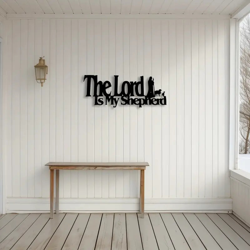 The Lord Is My Shepherd Acrylic Wall Decoration