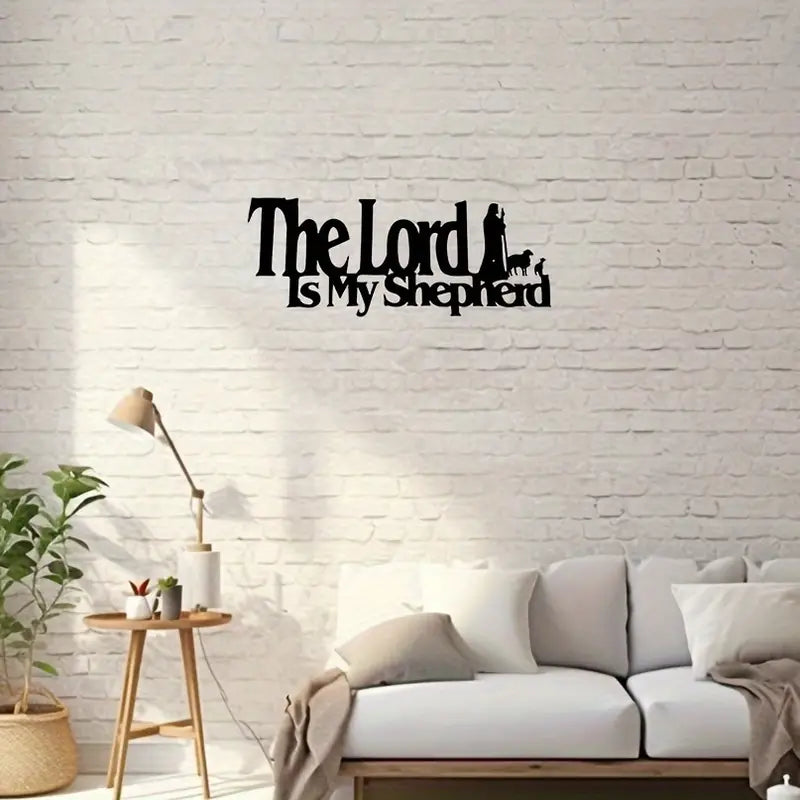 The Lord Is My Shepherd Acrylic Wall Decoration